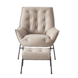 Zusa Accent Chair & Ottoman