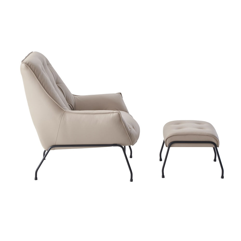 Zusa Accent Chair & Ottoman