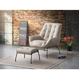 Zusa Accent Chair & Ottoman