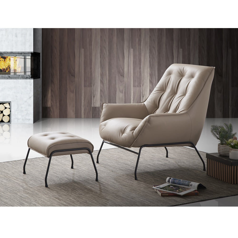 Zusa Accent Chair & Ottoman