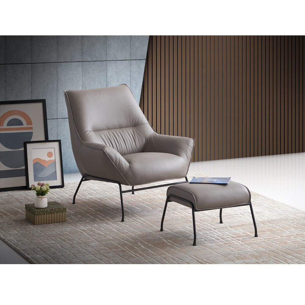 Jabel Accent Chair & Ottoman