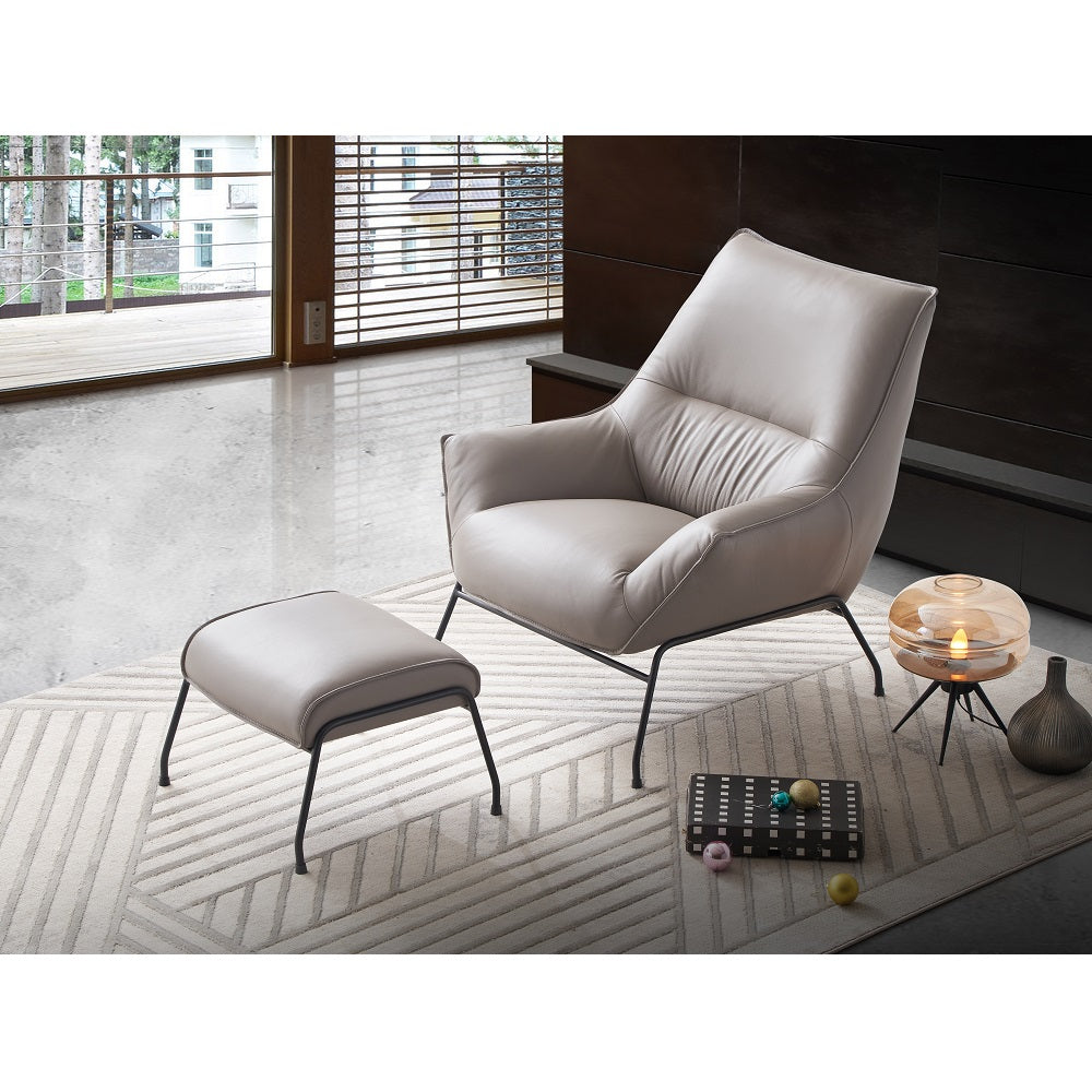 Jabel Accent Chair & Ottoman