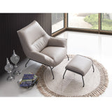 Jabel Accent Chair & Ottoman