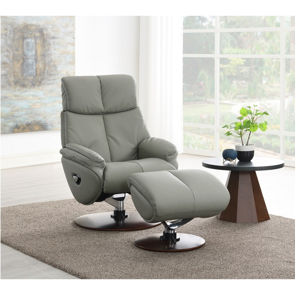 Kandoro MOTION ACCENT CHAIR W/SWIVEL & OTTOMAN