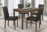 Ahmet Walnut Dining Room Set