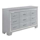 Allura Silver Youth Panel Bedroom Set