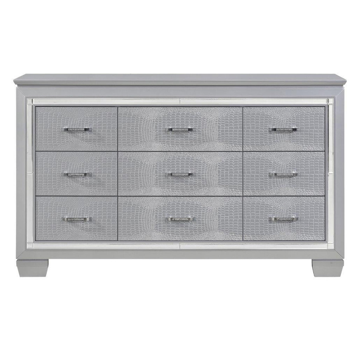 Allura Silver Youth Panel Bedroom Set