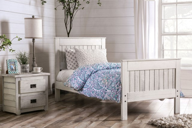 Rockwall Weathered White Bed