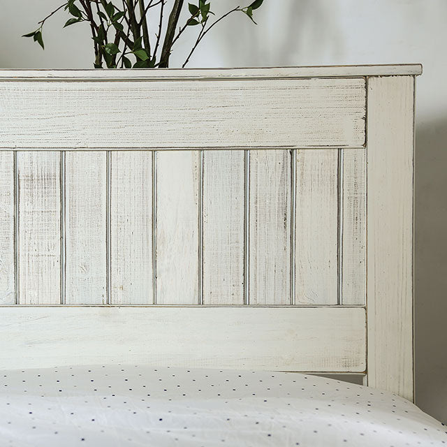 Rockwall Weathered White Bed