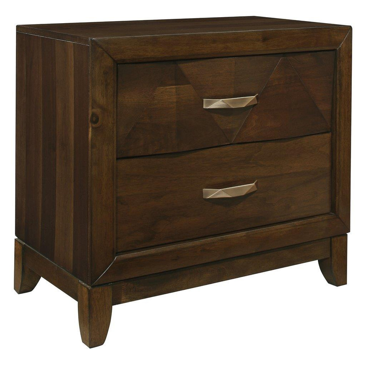 Aziel Walnut Panel Bedroom Set