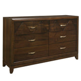 Aziel Walnut Panel Bedroom Set