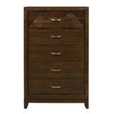 Aziel Walnut Panel Bedroom Set