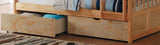 Bartly Pine Youth Bunk Bedroom Set With Storage