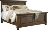 Flynnter Medium Brown Panel Bedroom Set