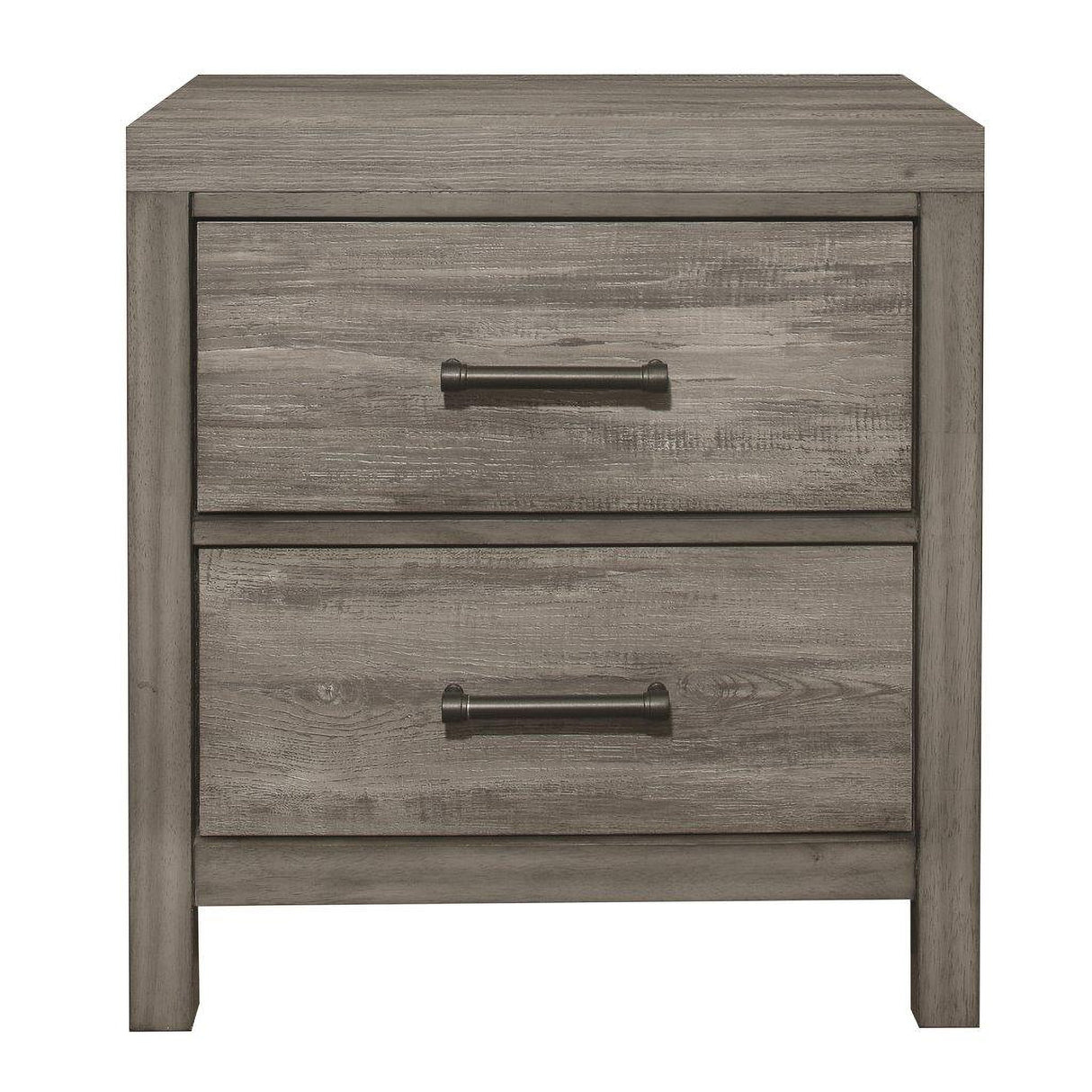 Bainbridge Weathered Gray Platform Storage Bedroom Set