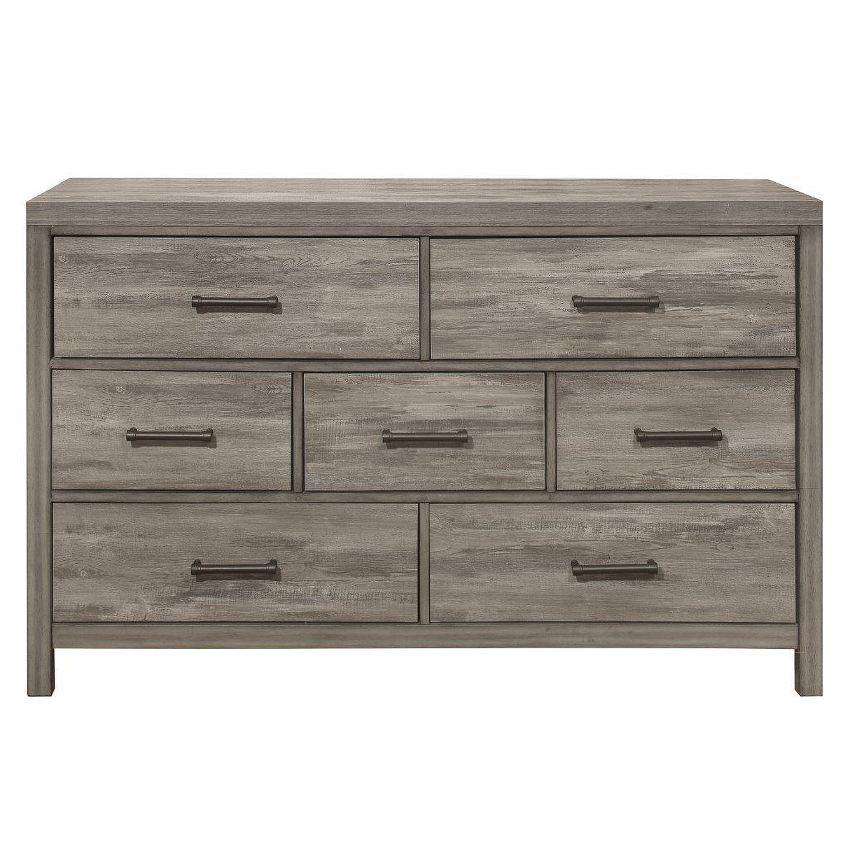 Bainbridge Weathered Gray Platform Storage Bedroom Set