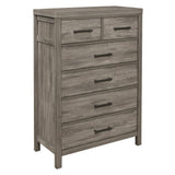 Bainbridge Weathered Gray Platform Storage Bedroom Set