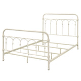 Citron White Finish Queen Bed