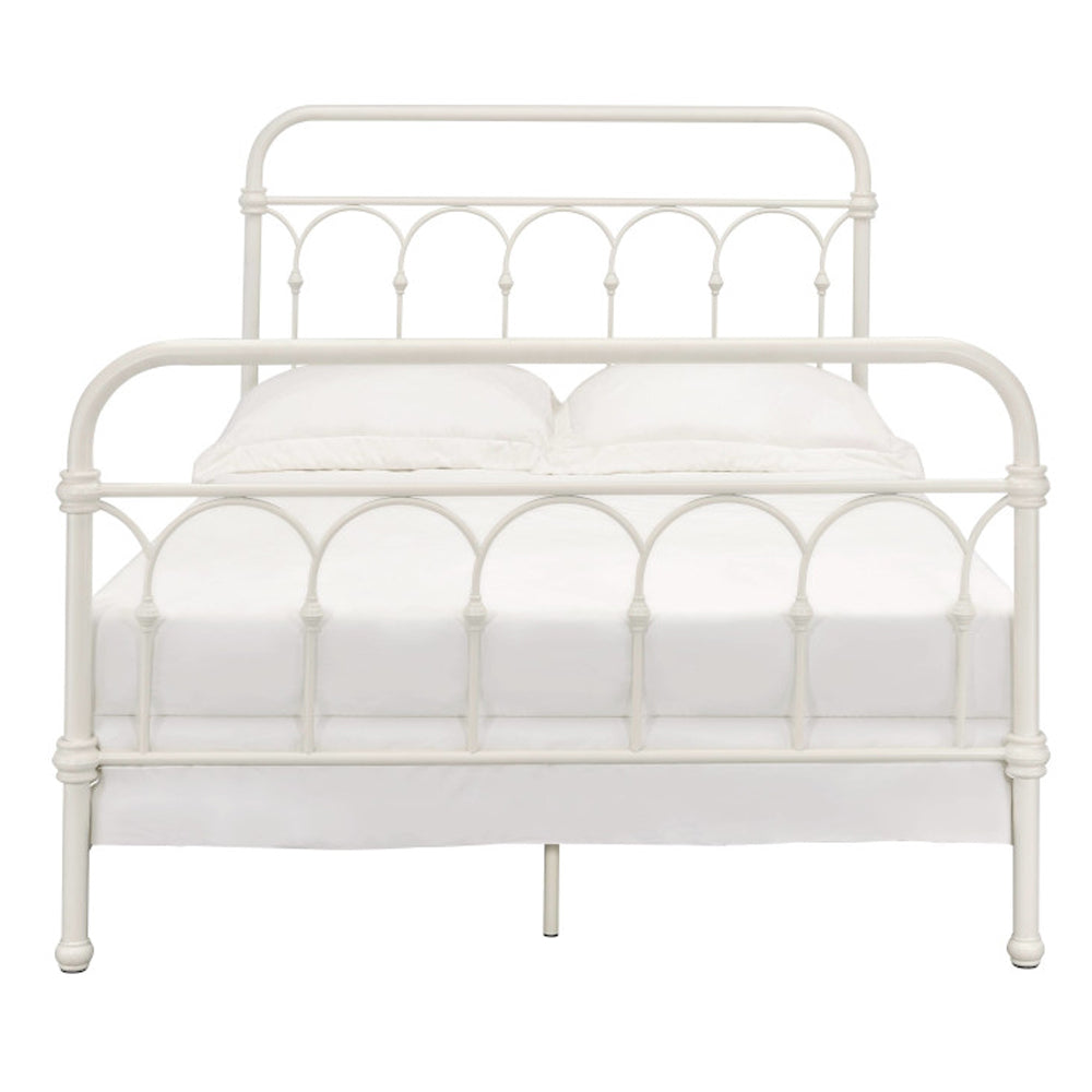 Citron White Finish Queen Bed