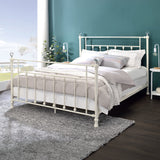 Acme White Finish Comet Full Bed, White Finish - Bd00133F