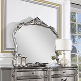 Ausonia Antique Platinum Finish Mirror