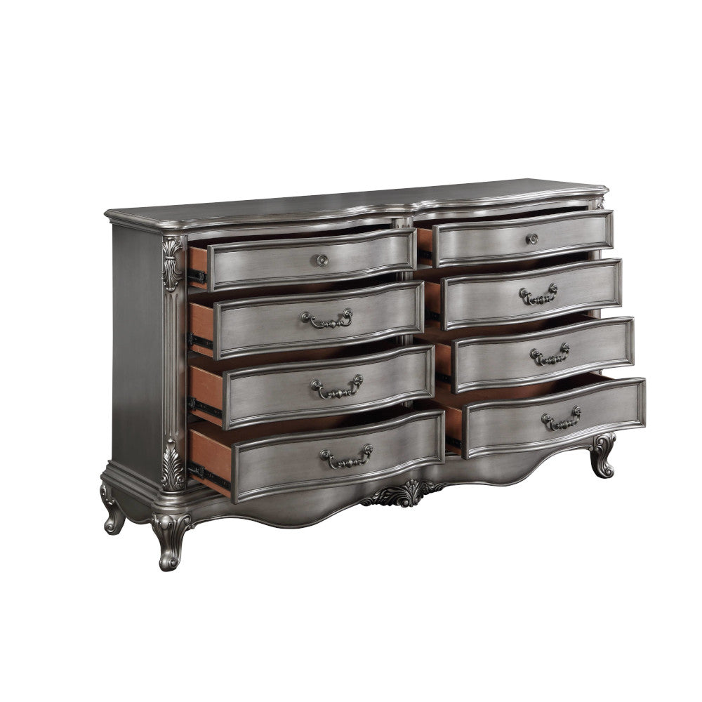 Ausonia Antique Platinum Finish Dresser