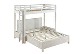 Celerina Weathered White Finish Queen Bed