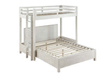 Celerina Weathered White Finish Twin Loft Bed