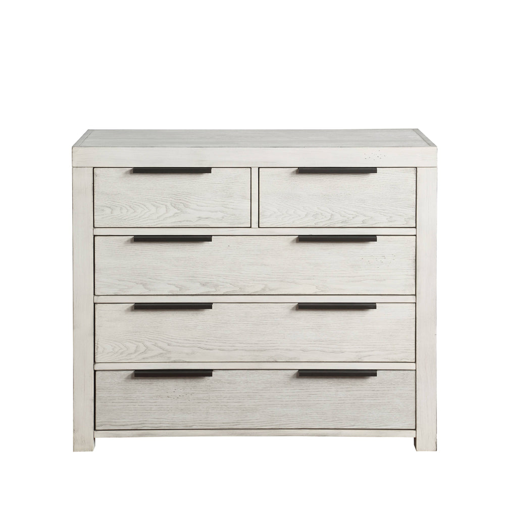 Celerina Weathered White Finish Chest