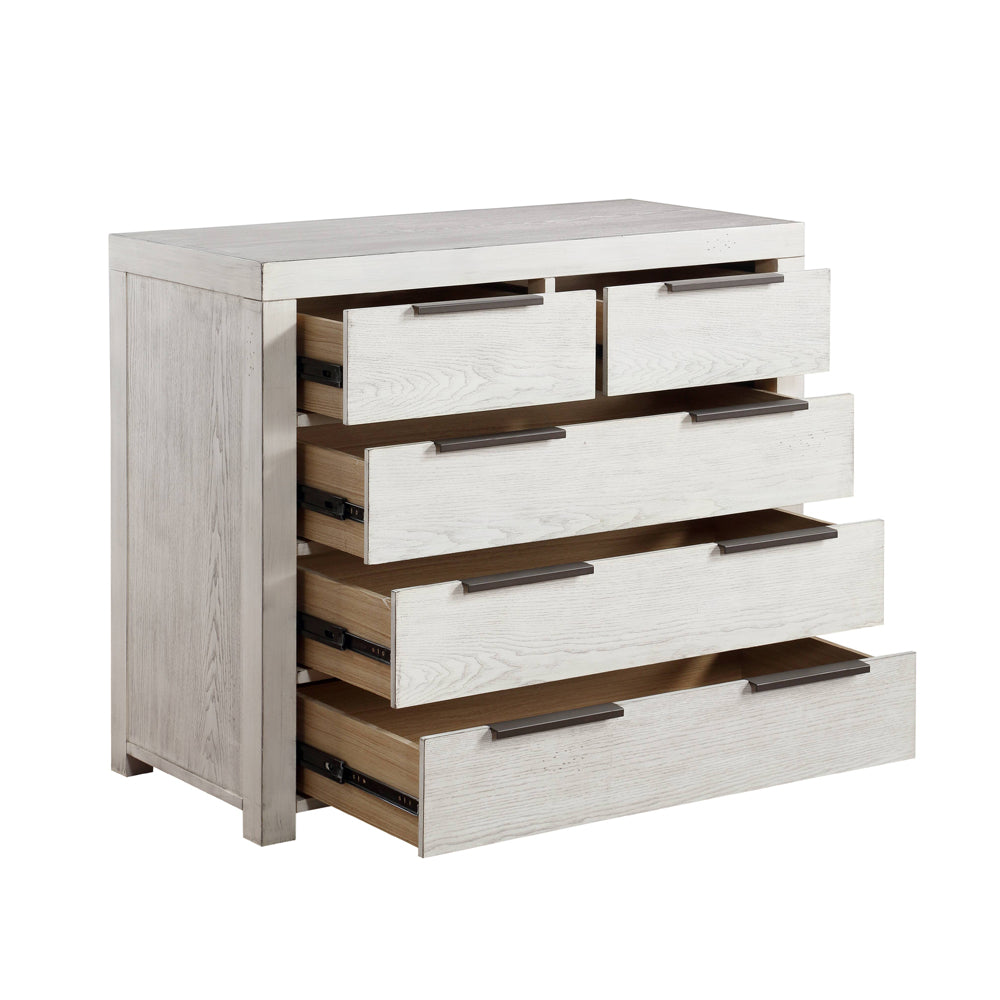 Celerina Weathered White Finish Chest