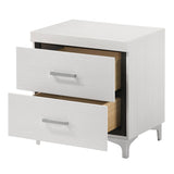 Casilda White Finish Nightstand