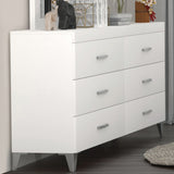 Casilda White Finish Dresser