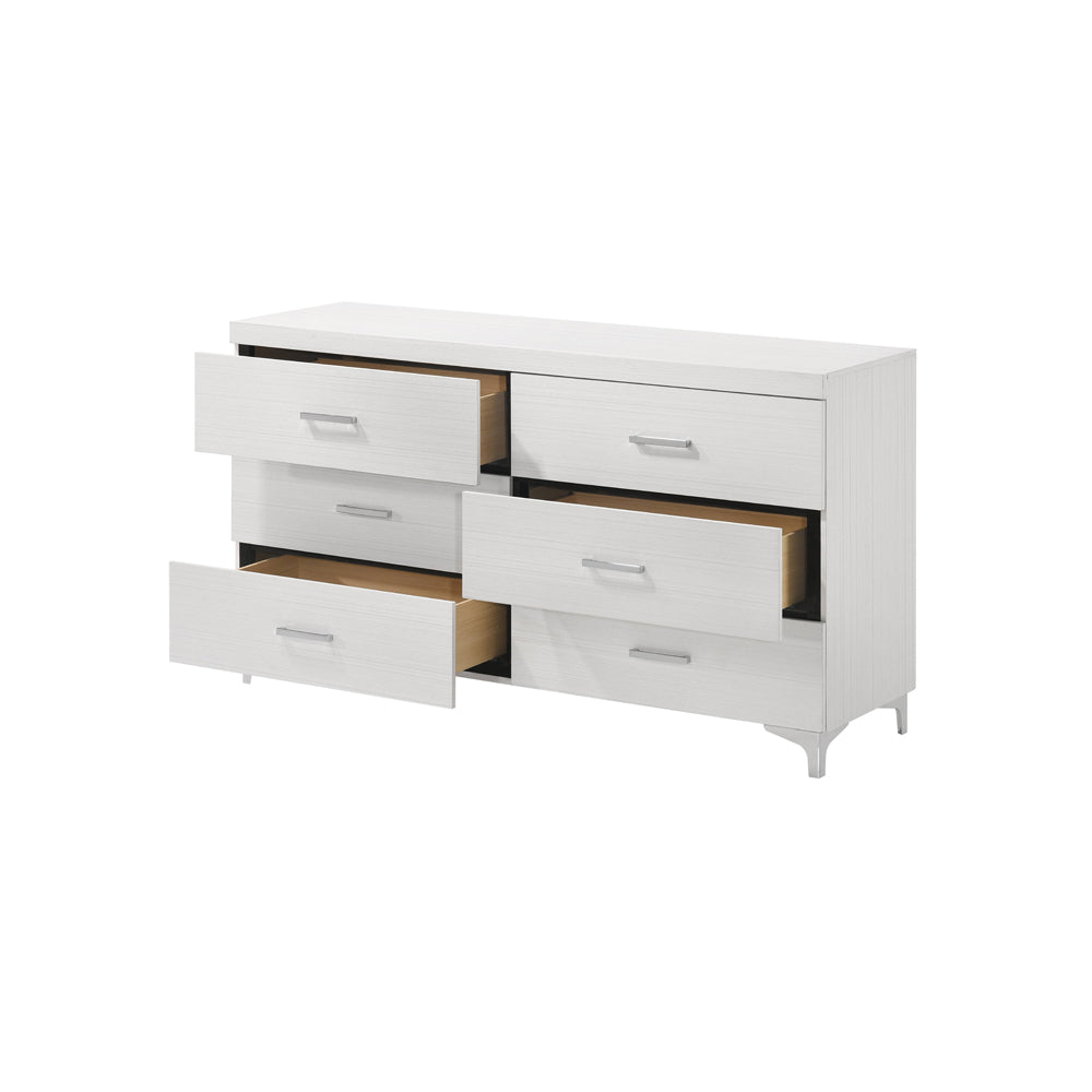 Casilda White Finish Dresser