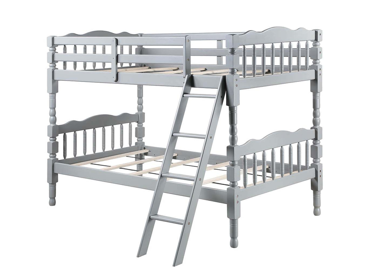 Homestead Gray Finish Twin/Twin Bunk Bed