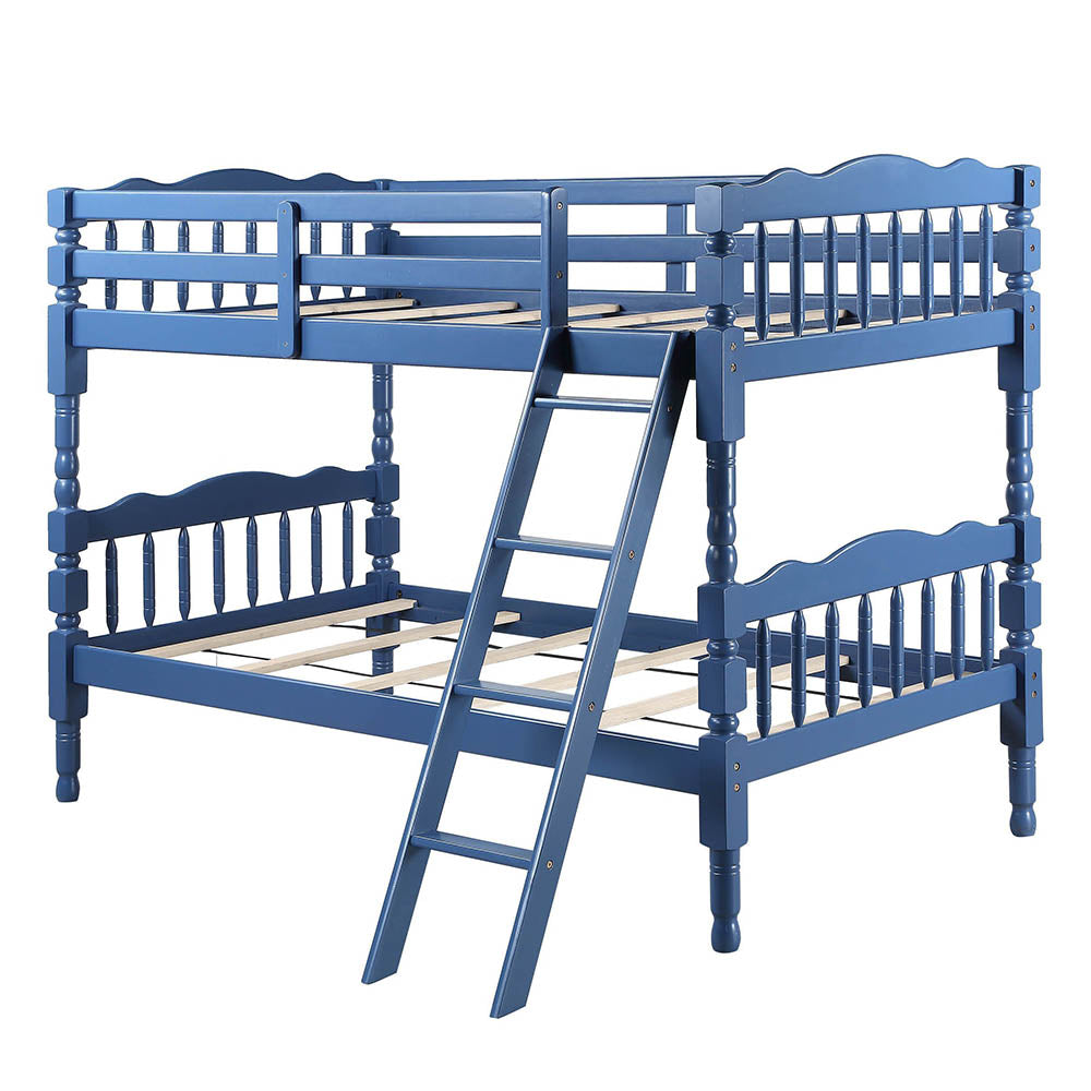 Homestead Dark Blue Finish Twin/Twin Bunk Bed