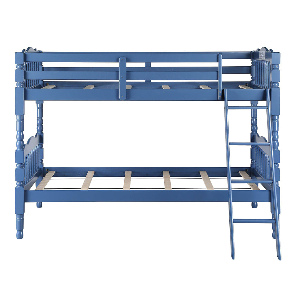 Homestead Dark Blue Finish Twin/Twin Bunk Bed