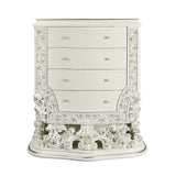 Adara Antique White Finish Chest