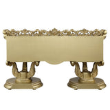 Bernadette Gold Finish Vanity Desk