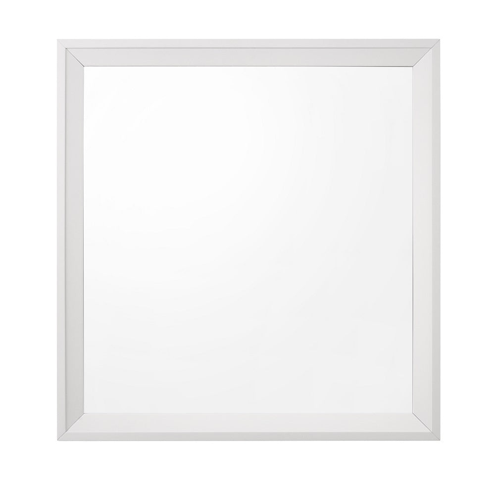 Cerys White Finish Mirror