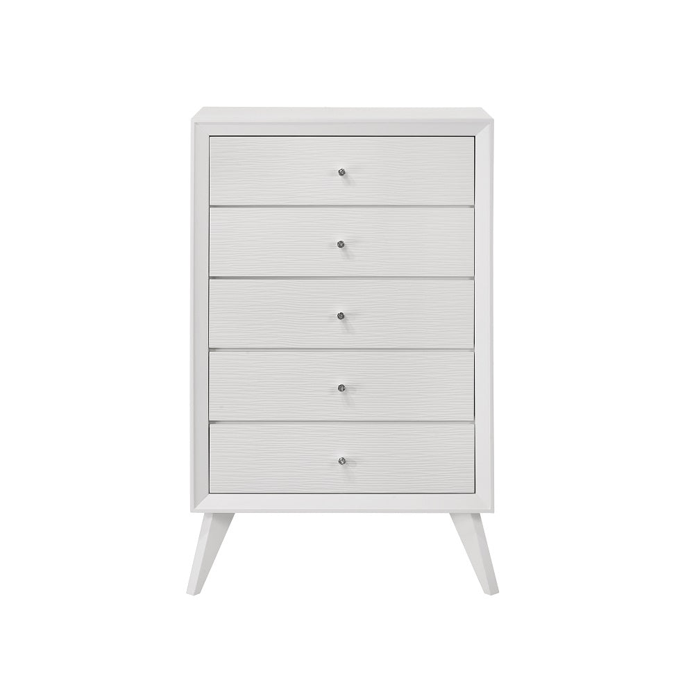 Cerys White Finish Chest