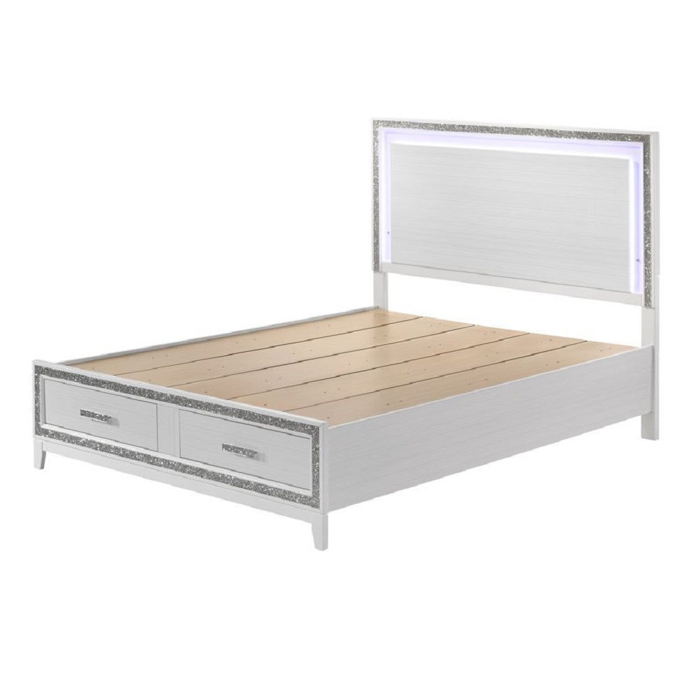 Haiden White Finish Full Bed