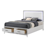 Haiden White Finish Full Bed