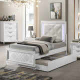 Skylar Twin Bed W/Led