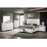 Skylar EK Bed W/Led & Storage