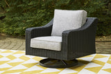 Beachcroft Outdoor Living Room Set In Light Grey