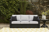 Beachcroft Outdoor Living Room Set In Light Grey