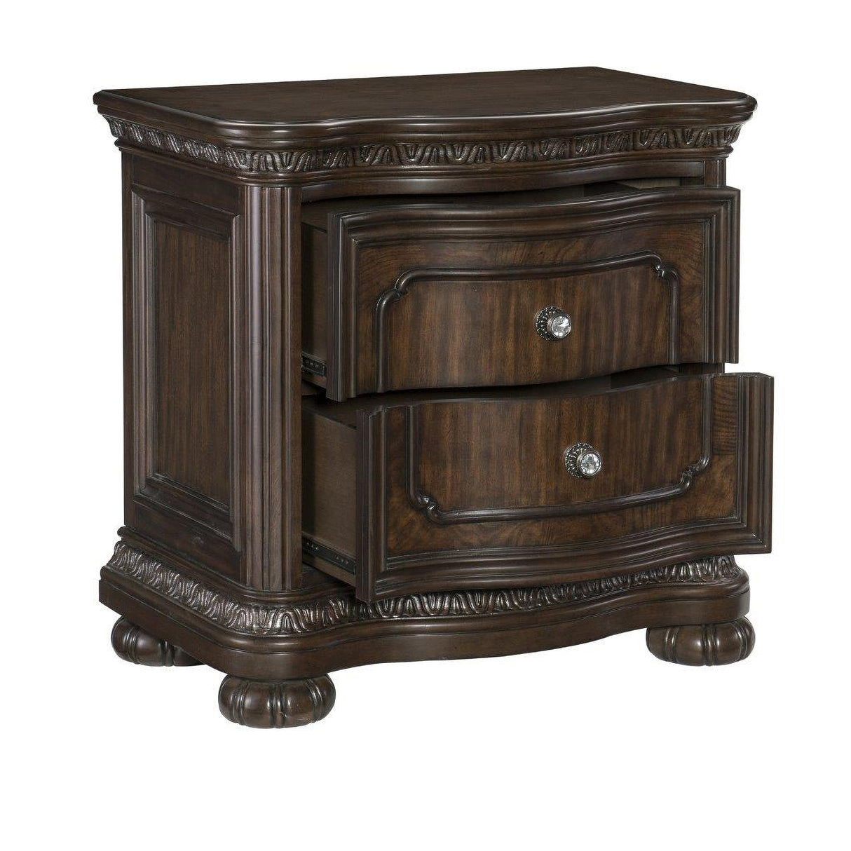 Beddington Dark Cherry Panel Bedroom Set