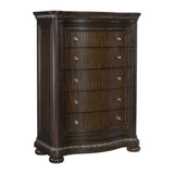 Beddington Dark Cherry Panel Bedroom Set