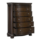 Beddington Dark Cherry Panel Bedroom Set