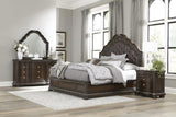 Beddington Dark Cherry Panel Bedroom Set